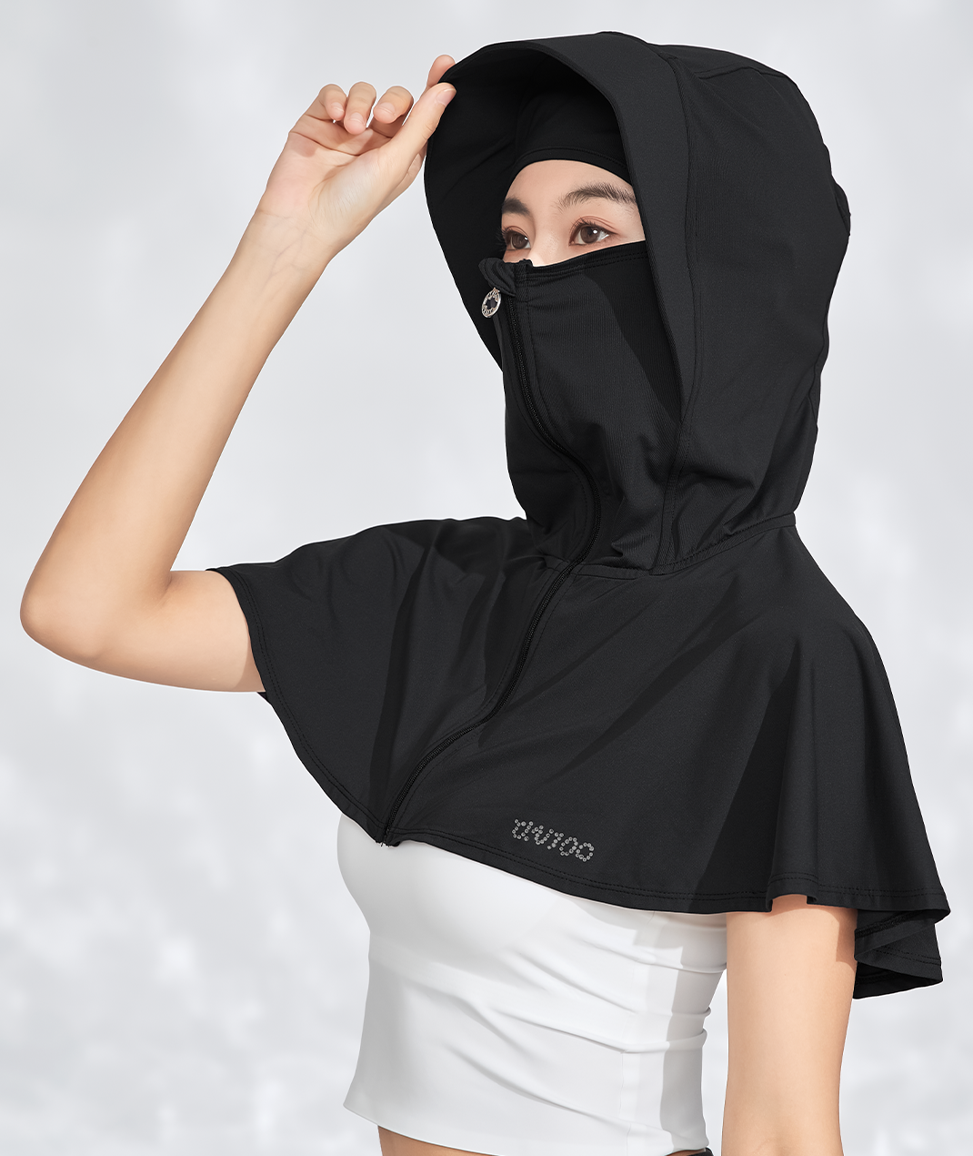 Apex Full-Protection Hooded Cape UPF50+