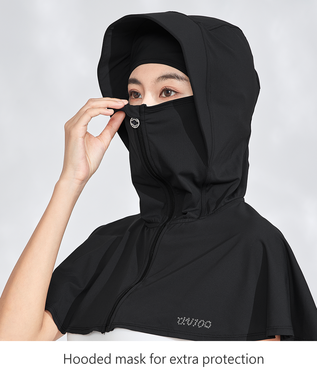 Apex Full-Protection Hooded Cape UPF50+