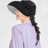 Shell-Inspired Hollow Hairband Hat UPF50+