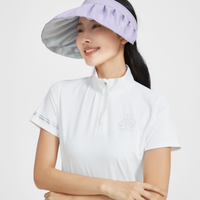 Shell-Inspired Hollow Hairband Hat UPF50+