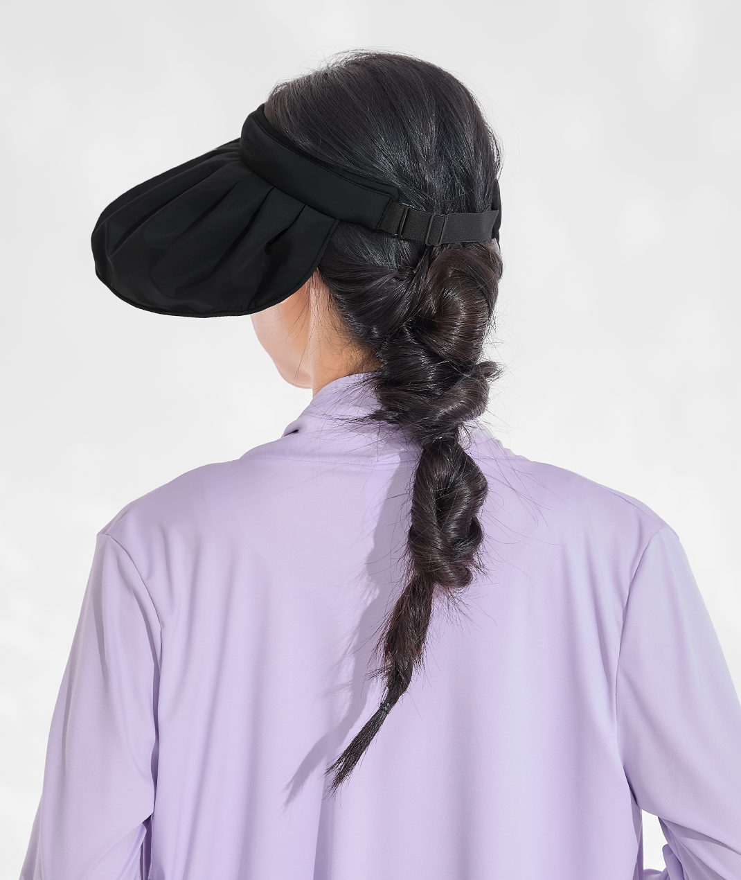 Shell-Inspired Hollow Hairband Hat UPF50+