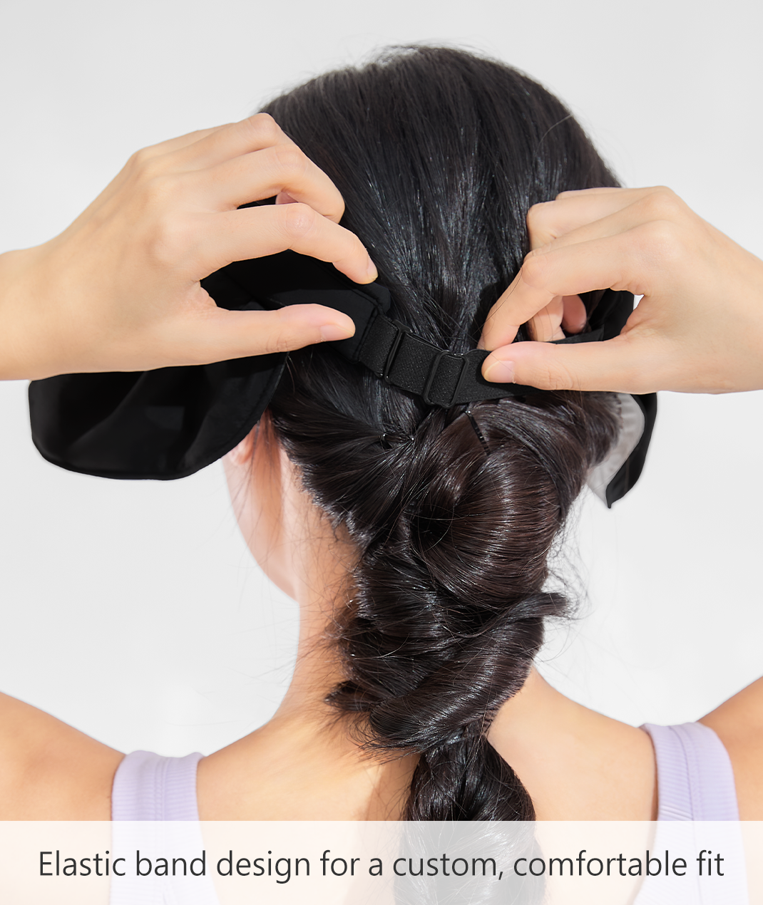 Shell-Inspired Hollow Hairband Hat UPF50+