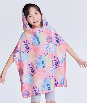 Kids Microfiber Poncho UPF50+