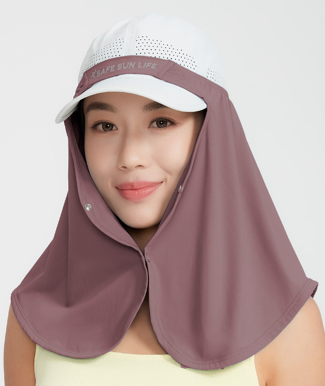 Apex Hat Drape With Mesh Panel Unisex UPF50+