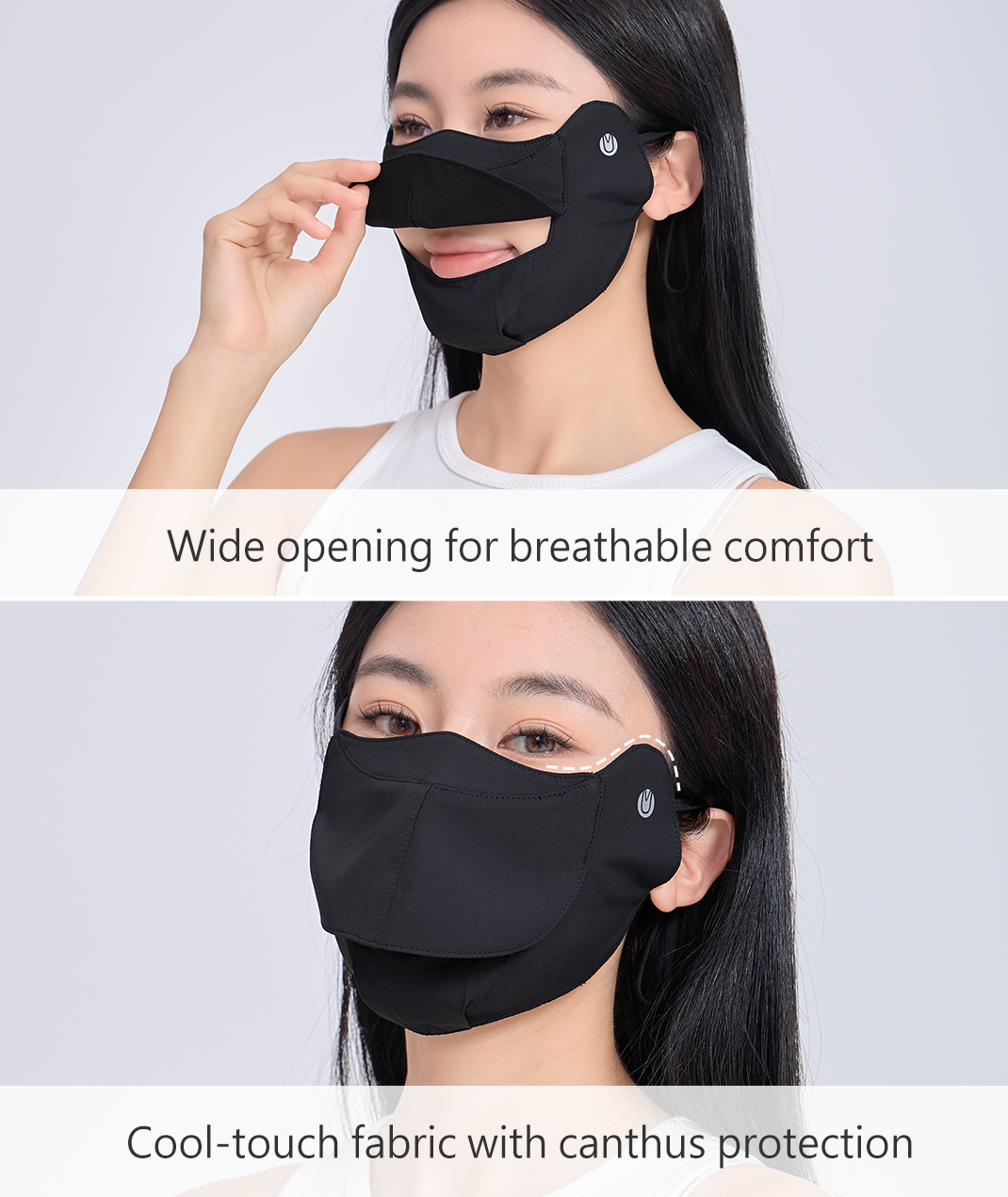 Suptex Wide-Opening Canthus Protection Mask Unisex UPF50+