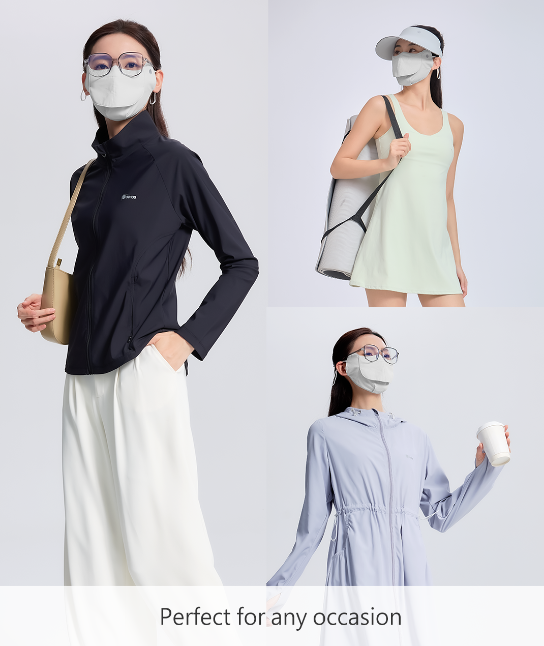 Suptex Wide-Opening Canthus Protection Mask Unisex UPF50+
