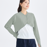 Apex Cropped Cover-Up UPF50+
