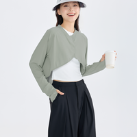 Apex Cropped Cover-Up UPF50+