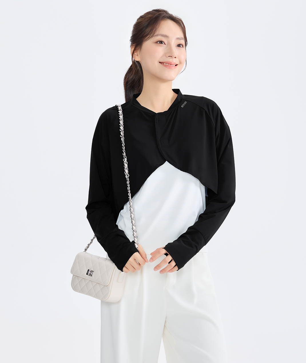 Apex Cropped Cover-Up UPF50+