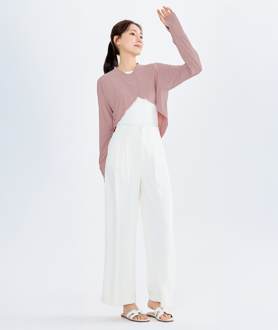 Apex Cropped Cover-Up UPF50+