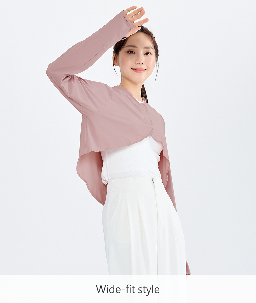 Apex Cropped Cover-Up UPF50+