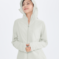 Suptex Women’s Hooded Face-Cover Jacket UPF50+