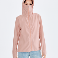 Suptex Women’s Hooded Face-Cover Jacket UPF50+