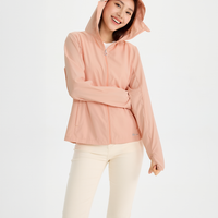 Suptex Women’s Hooded Face-Cover Jacket UPF50+