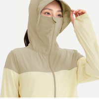 Suptex Women’s Hooded Face-Cover Jacket UPF50+