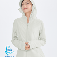 Suptex Women’s Hooded Face-Cover Jacket UPF50+