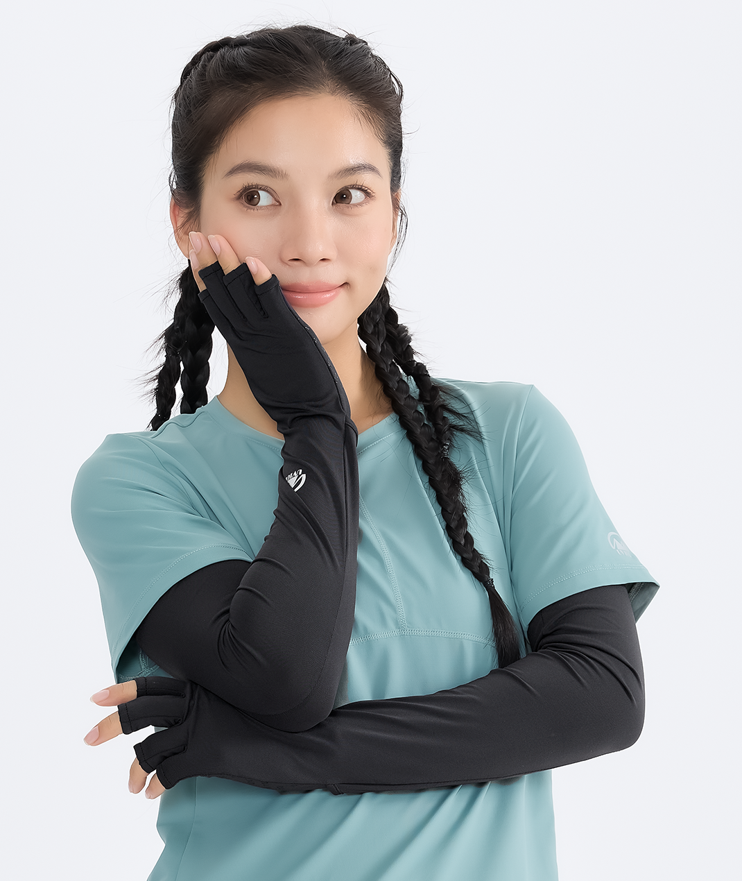Apex Fingerless Arm Sleeves UPF50+