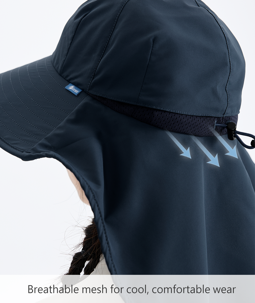 Suptex-ECO Mosquito Repellent Legionnaire Hat Unisex UPF50+