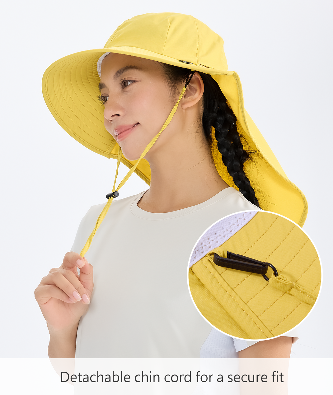 Suptex-ECO Mosquito Repellent Legionnaire Hat Unisex UPF50+