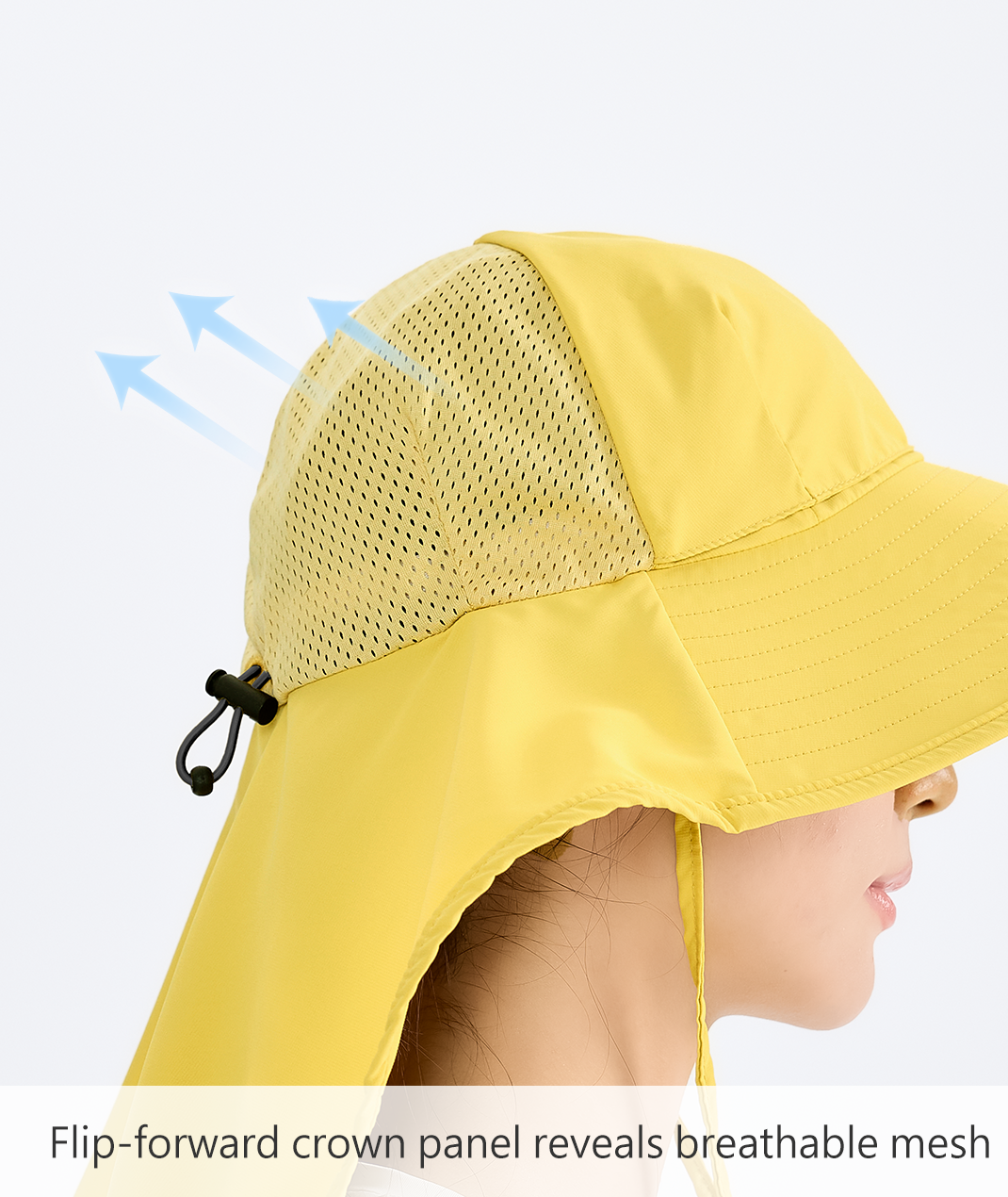 Suptex-ECO Mosquito Repellent Legionnaire Hat Unisex UPF50+