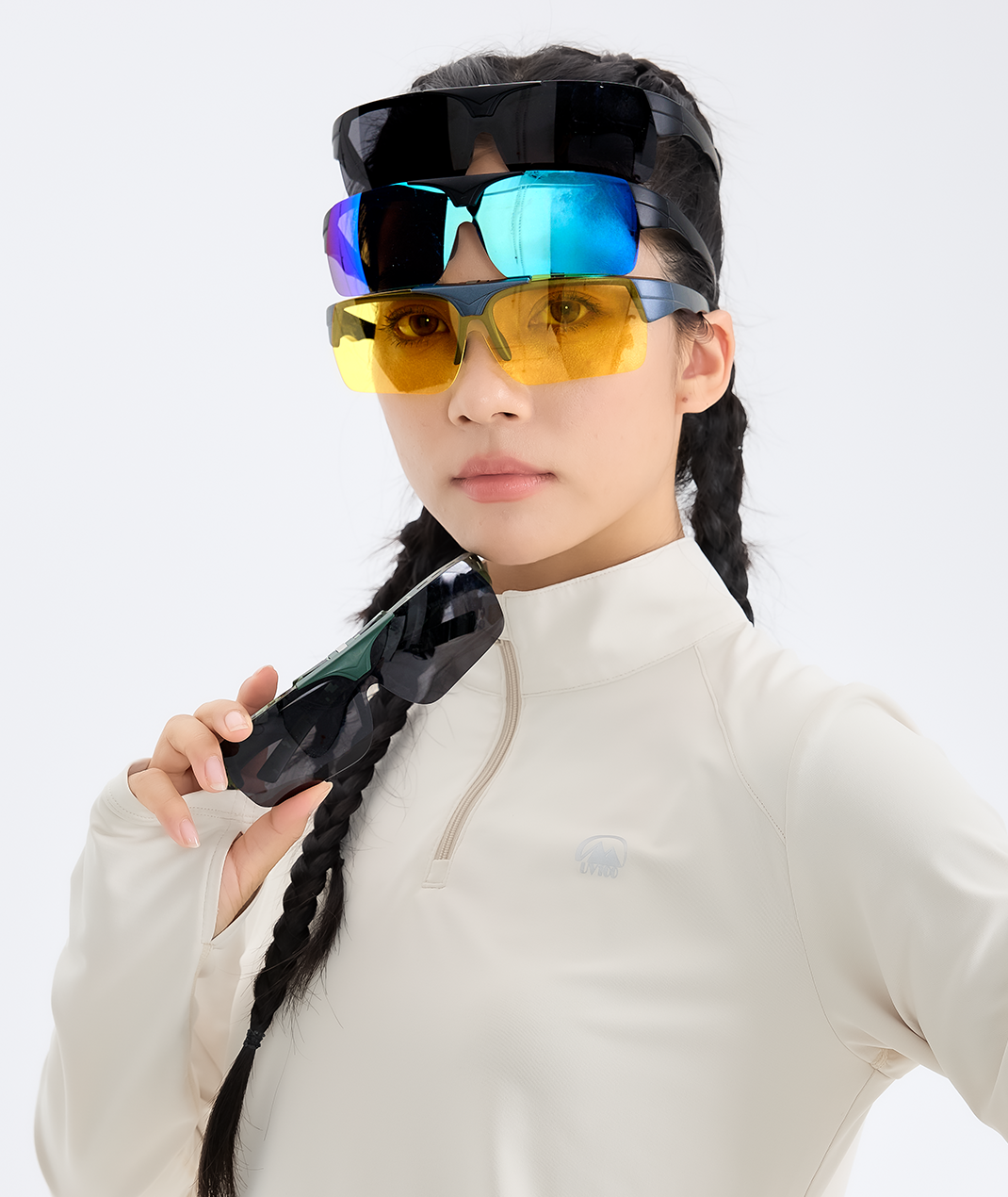 Flip-Up Polarized Fit-Over Sunglasses Unisex – UV400 Protection