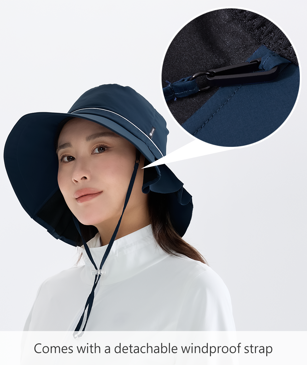 Suptex Pleated 2-Way Hat UPF50+