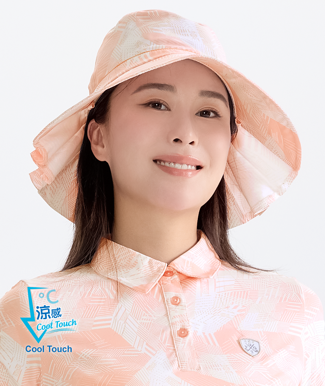 Suptex Pleated 2-Way Hat UPF50+