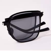 Foldable Stainless Steel Frame Polarized Sunglasses Unisex – UV400 Protection