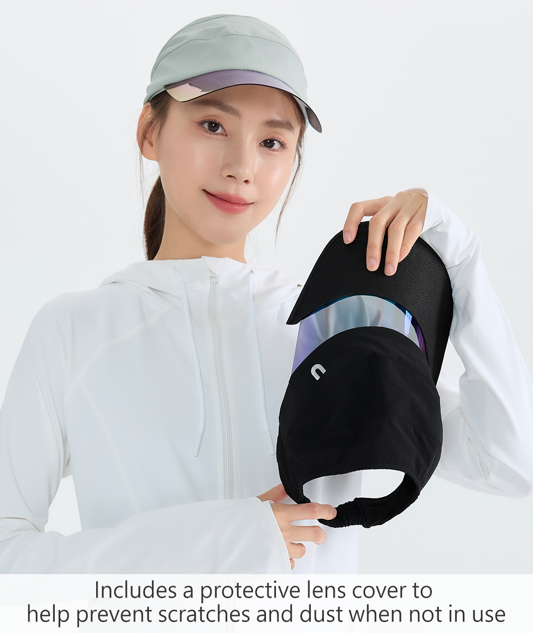 Apex Lens Visor Cap Unisex UPF50+