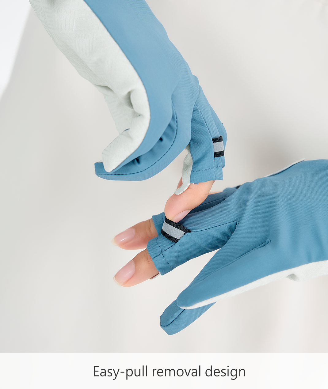 Apex 3-Finger Half-Finger Gloves Unisex UPF50+