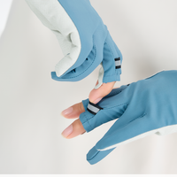 Apex 3-Finger Half-Finger Gloves Unisex UPF50+