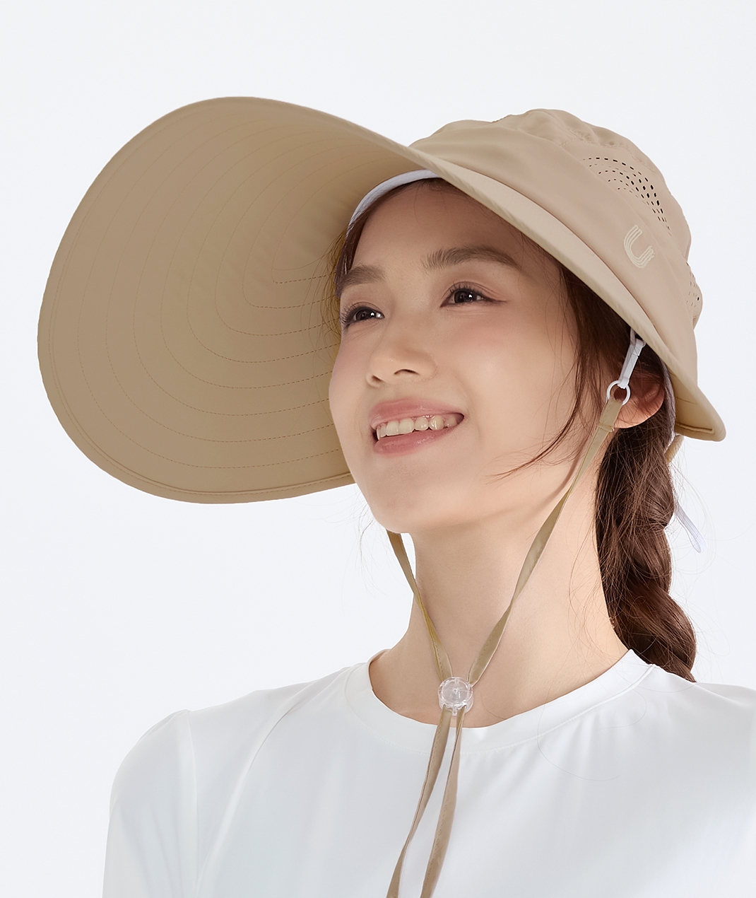 Suptex Convertible Wide-Brim Sun Hat & Visor Unisex UPF50+
