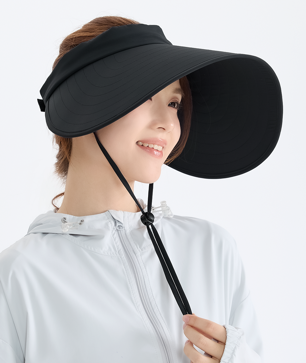 Suptex Convertible Wide-Brim Sun Hat & Visor Unisex UPF50+