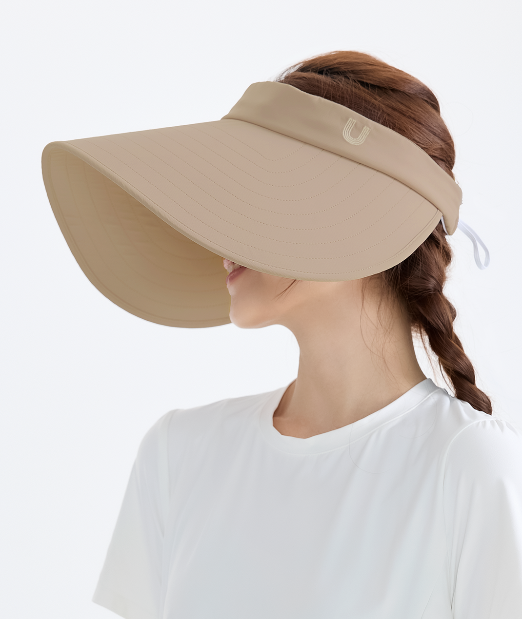 Suptex Convertible Wide-Brim Sun Hat & Visor Unisex UPF50+