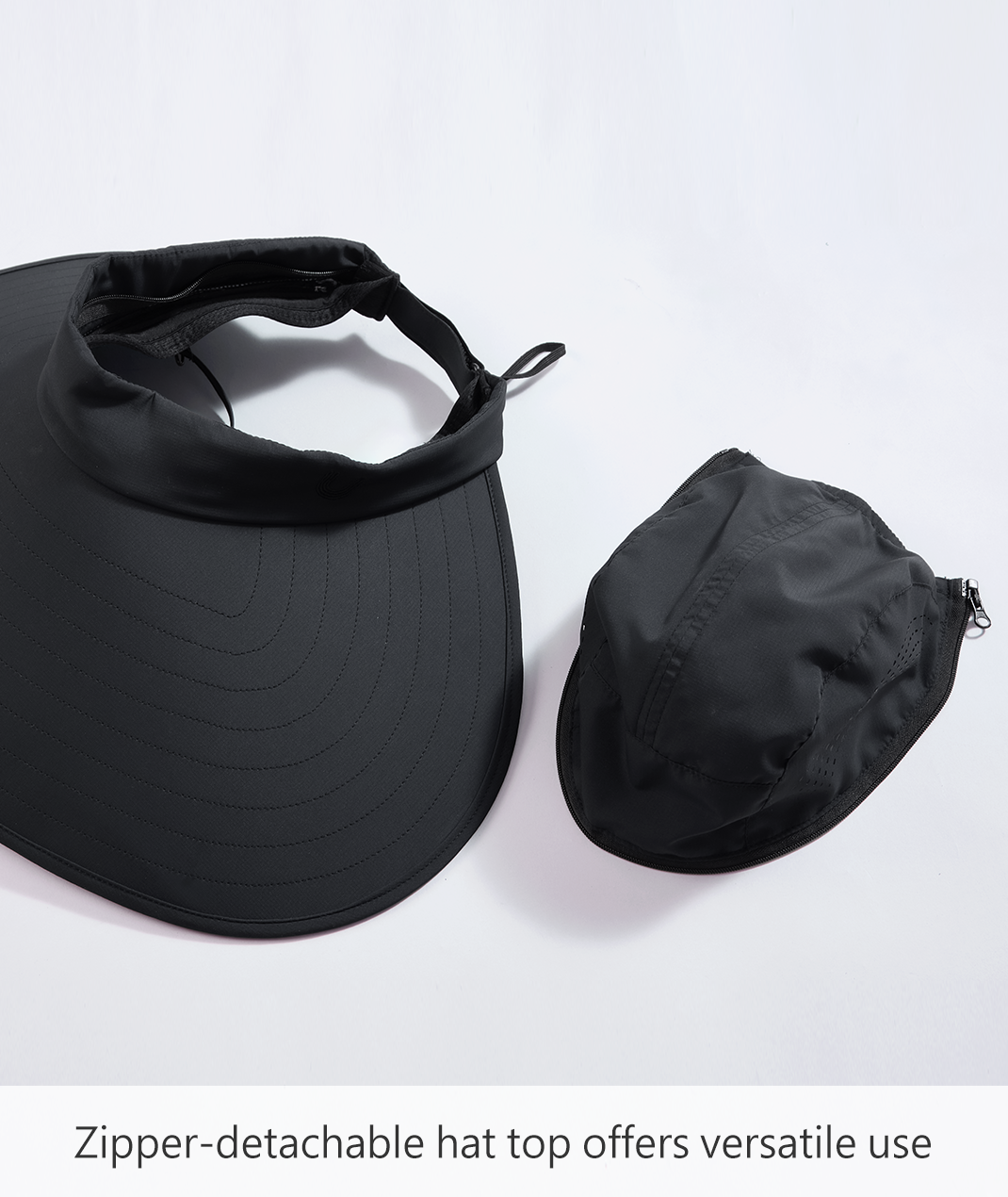 Suptex Convertible Wide-Brim Sun Hat & Visor Unisex UPF50+