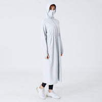 UV Cut / Cool Touch - Long Hoodie Jacket UPF50+ Suptex-Cool Collection
