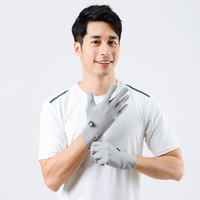 UV Cut / Cool Touch - Flip Finger Touch Screen Gloves Men UPF50+ Apex-Cool Collection