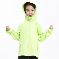UV Cut / Cool Touch - Lightweight Hoodie Jacket Kid UPF50+ Suptex-Cool Collection