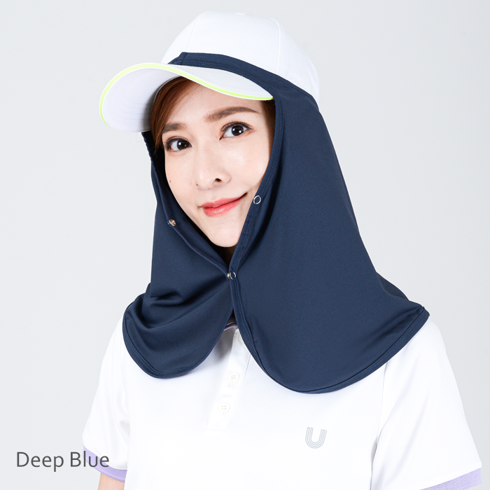UV Cut / Cool Touch - Neck Cover Hat Drape UPF50+ Apex-Cool+ Collection
