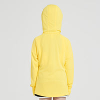 UV Cut / Cool Touch - Hoodie Jacket Spliced Mesh Kid UPF50+ Apex-Cool Collection