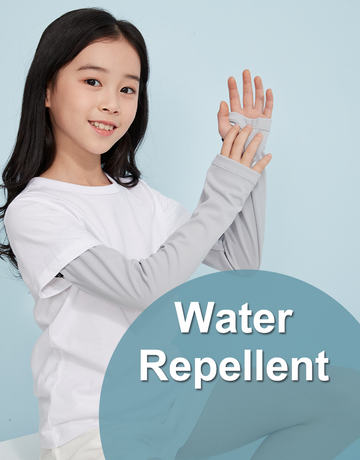 UV Cut - Water Repellent Reflective Sleeves Kid UPF50+