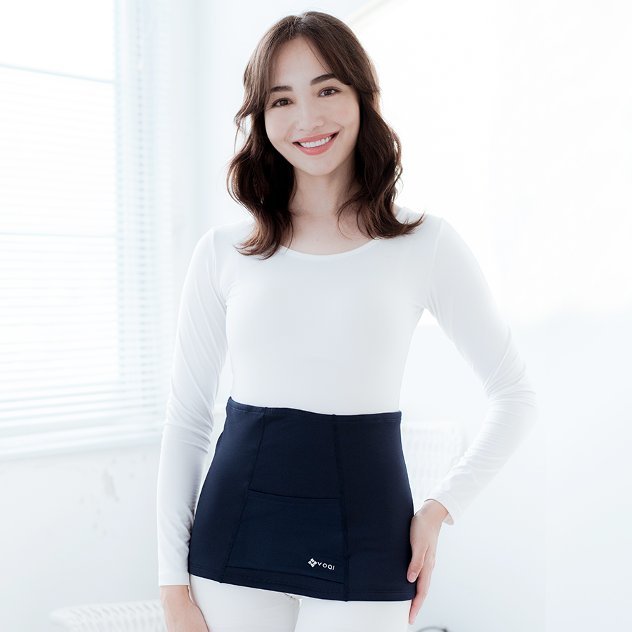 Thermal Waist Wrap with Pouch UPF50+ Graphene Collection
