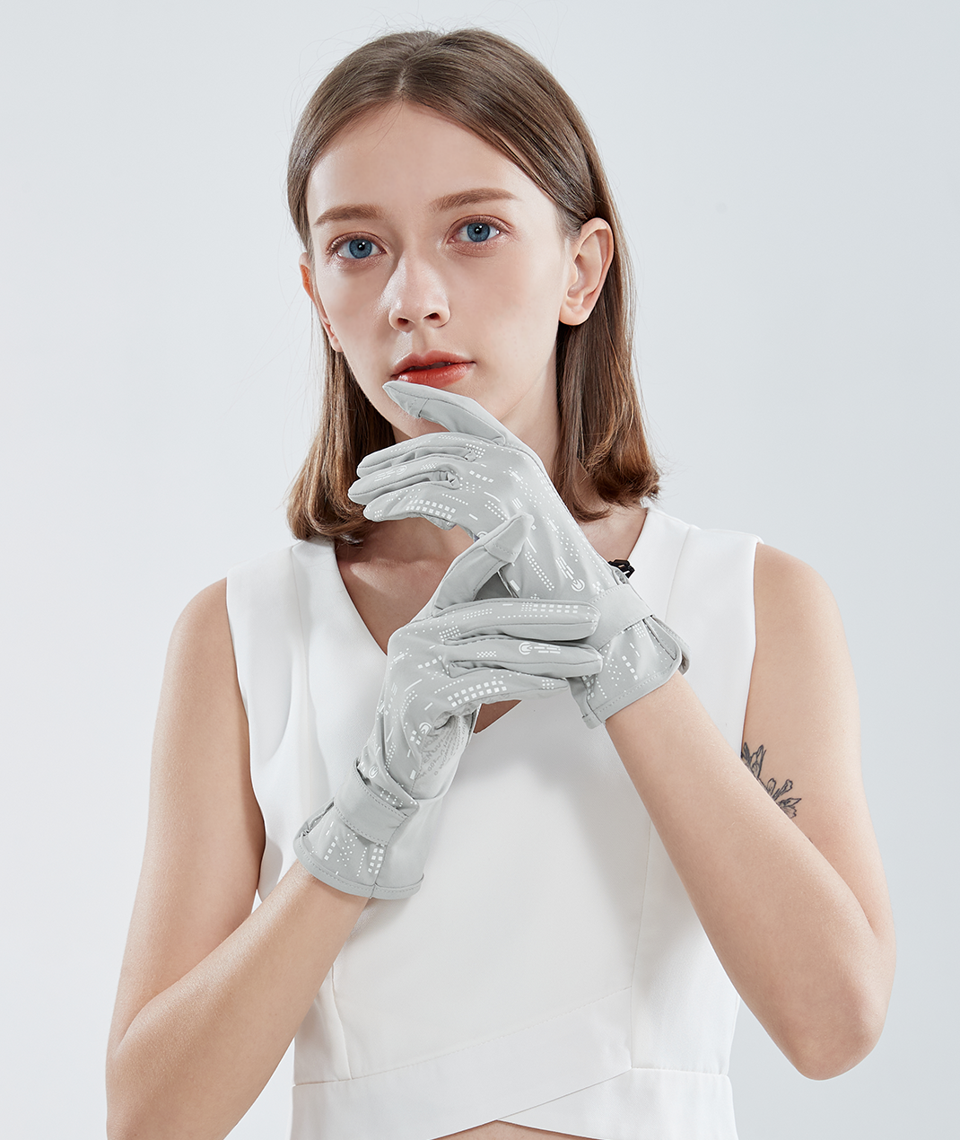 UV Cut / Cool Touch - Anti-mosquito Gloves UPF50+