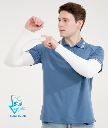 UV Cut / Cool Touch - Seamless Sleeves Men UPF50+