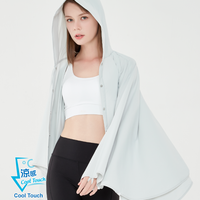UV Cut / Cool Touch - Lightweight Hooded Cape UPF50+
