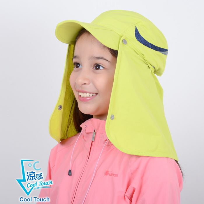 UV Cut / Cool Touch - Neck Cover Hat Drape UPF50+ Apex-Cool+ Collection