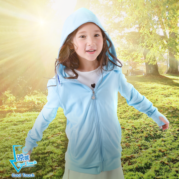 UV Cut / Cool Touch - Breathable Jacket Kid UPF50+ Apex-Cool Collection