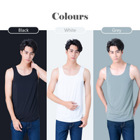 UV Cut / Cool Touch - Seamless Tank Top Men UPF50+ Apex-Cool+ Collection