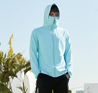 UV Cut / Cool Touch - Lightweight Hoodie Jacket UPF50+ Suptex-Cool Collection