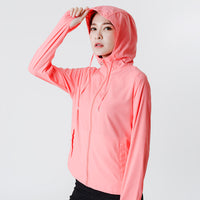 UV Cut / Cool Touch - Packable Hoodie Jacket UPF50+ Suptex-Cool Collection